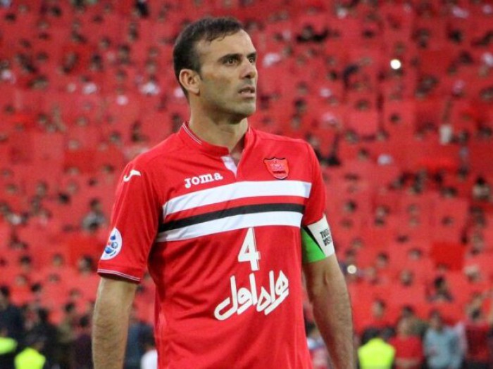 حضور سیدجلال در محل تمرین پرسپولیس