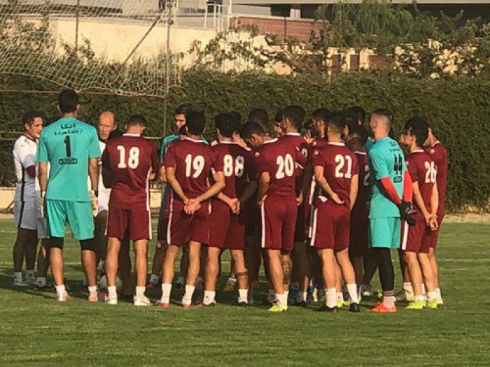 تمرین فردای پرسپولیس در دو گروه برگزار می‌شود
