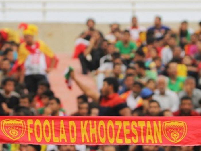 تشکر باشگاه فولاد از هواداران اهوازی در بازی با پرسپولیس