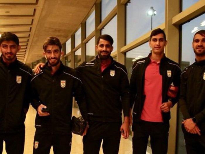 تیم ملی فوتبال وارد اردن شد