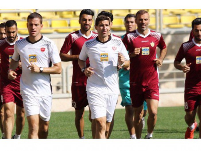 گزارش تمرین پرسپولیس