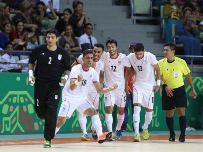 توقف پرگل تیم ملی فوتسال ایران در نخستین گام